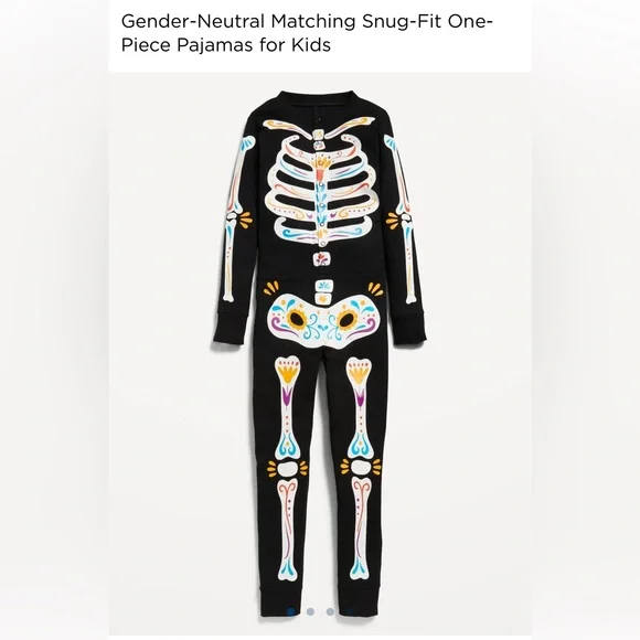 Old Navy Pajamas Old Navy Rainbow Bones Family Matchingpajamas